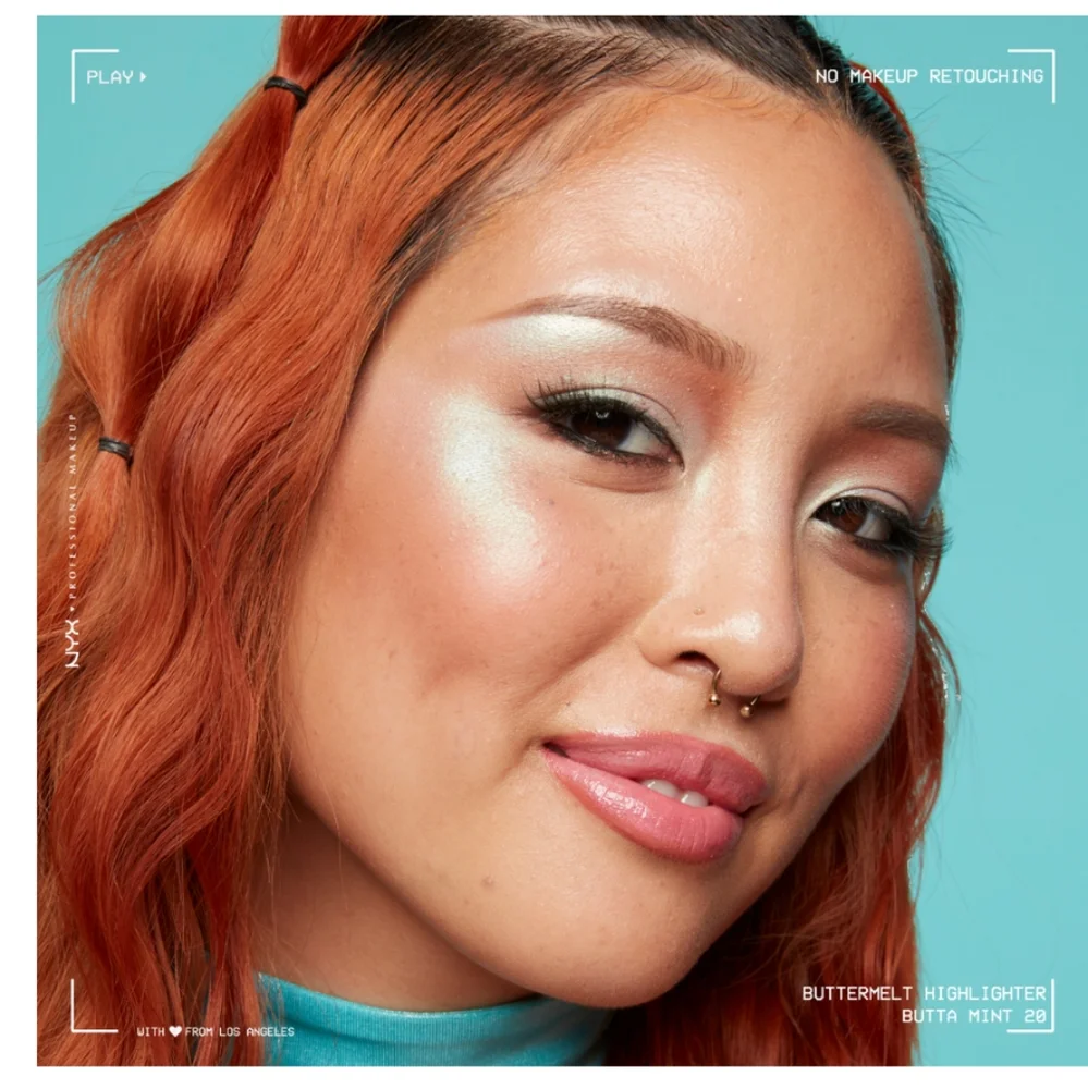 NYX Professional Makeup Buttermelt Highlight - Mint Green ✨ 🆕